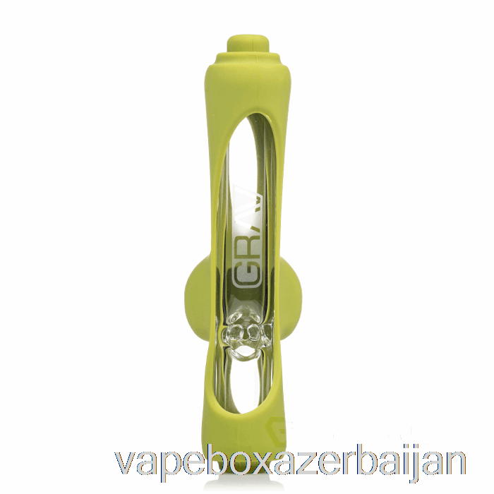 Vape Azerbaijan GRAV Mini Steamroller with Silicone Skin Avocado Green
